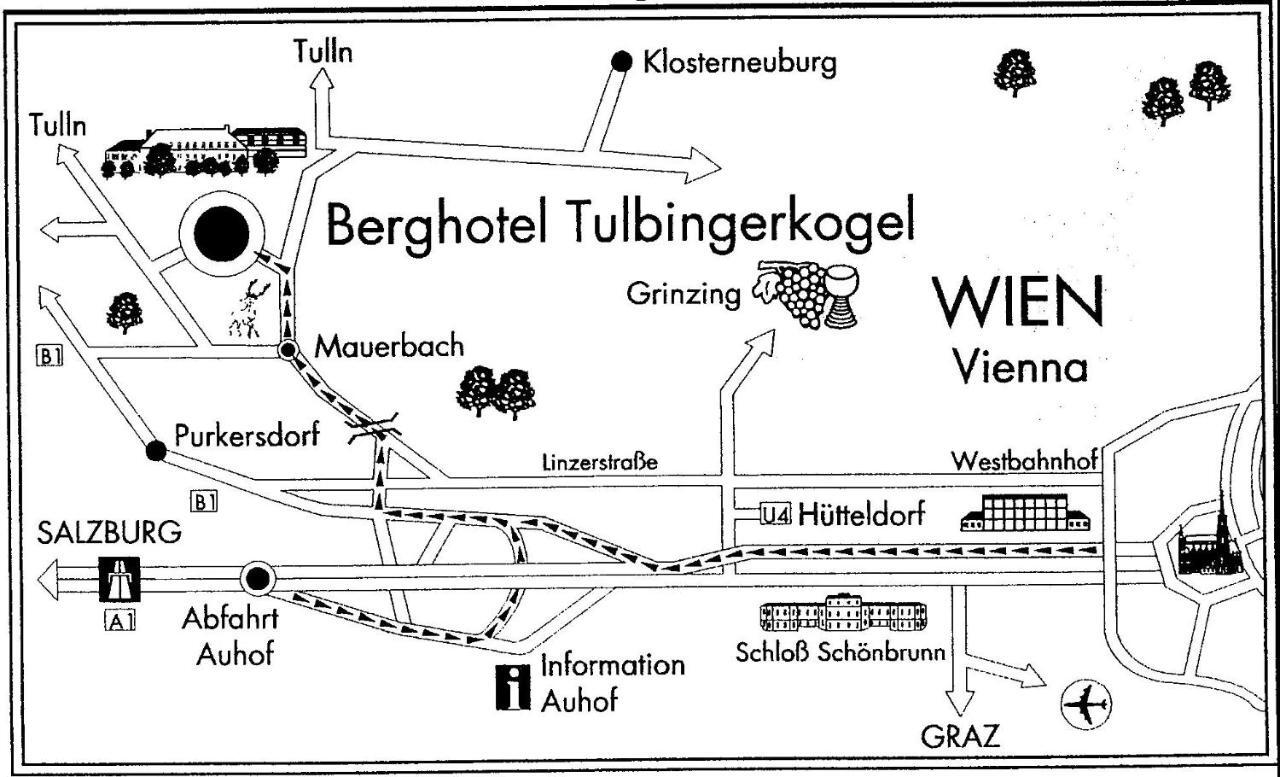 Berghotel Tulbingerkogel Mauerbach Екстериор снимка